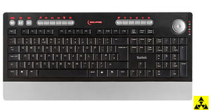 Saitek K140 Backlit Slimline Multimedia keyboard USB Preview